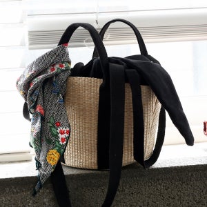 라탄 토트백 바스켓