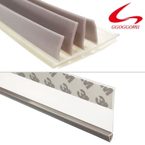 꼬꼬미 투명 문풍지 방풍 연질틈막이H 5개 + 연질틈막이W 5개 세트