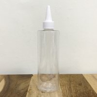 250ml 뾰족 공병 프라모델 도료 뾰족 깔대기 조색 보관 투명 병