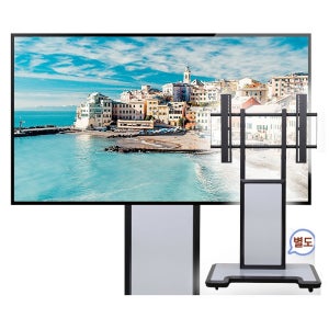 TS-86WOOMN 86인치 광고용 DID 모니터 거치형 스탠드 브라켓 패키지