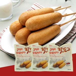 추억의 카스테라 핫도그 500g×3팩