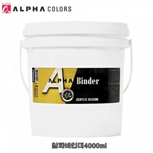 알파 아크릴물감 바인더 미디엄 보조제 4000ml