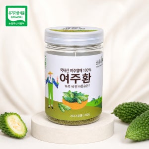 단비농원 국내산 직접재배 유기농 바른하루 여주환300g 500g