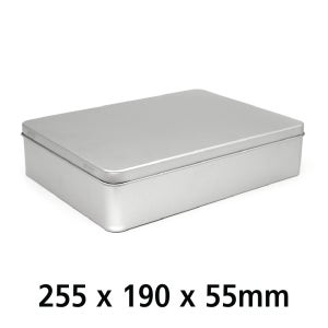 사각 S100 은색 틴케이스 제작 쿠키 포장 포토카드케이스 깡통 철제