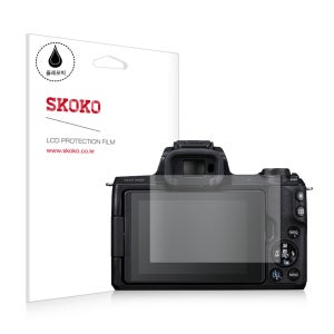 스코코 캐논 M50 올레포빅 카메라 액정보호필름 2매