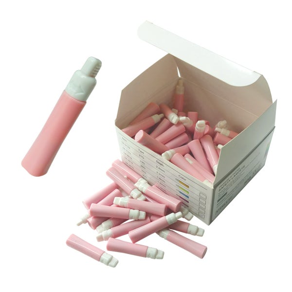 일회용 자동 란셋 30G 28G 23G 1박스 100개 랜싯 채혈침 사혈침 손따는 바늘