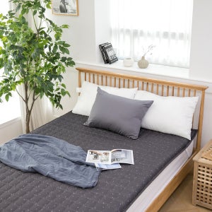 뜨란채 고정밴드 생활방수 사계절 패드 침대 온수매트커버 까는 이불