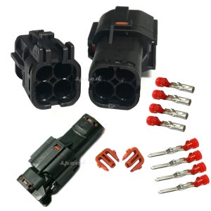 전기 전선 전원 배선 연결 2핀 3핀 4핀 2P 3P 방수 커넥터 하네스 케이블 연결 단자