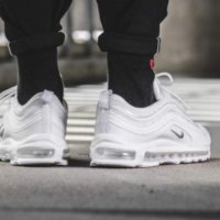 Nike Air Max 97 Men’s Triple White 나이키 에어맥스 97 맨스 트리플 화이트