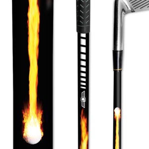 샤프트스킨 리폼 피팅 S34 불꽃 골프스킨 1p