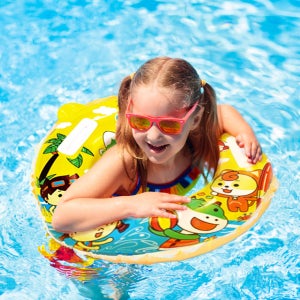 물놀이 레몬튜브 원형 초등학생 어린이 튜브 대형 국산 65cm