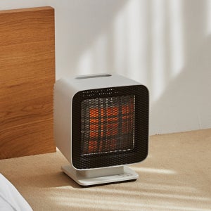 플마제 리플렉트 에코히터 / 가정용 전기 히터 스토브 사무실 발난로 라이트그레이