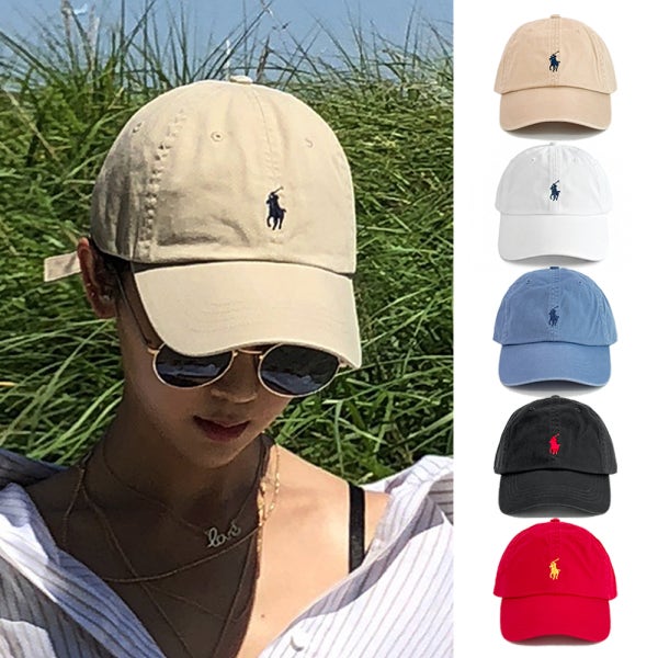 폴로 캡 모자 랄프로렌 볼캡 치노