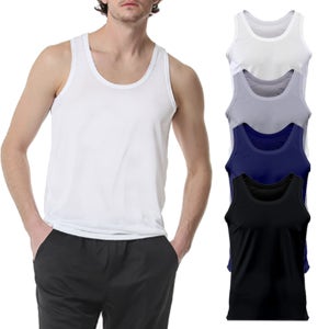 남성 기능성 빅사이즈 여름 쿨론 메리야스 나시 런닝