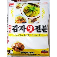 혼합감자전분(화미 500g)X40/파우다/분말믹스/가루/감자떡가루/vkdnej