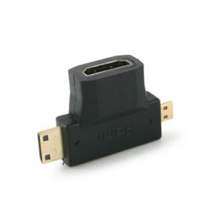 HDMI변환젠더 Micro HDMI to HDMI Mini Hdmi to HDMI 변환잭 마이크로 잰더