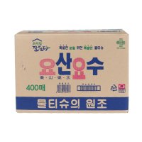 요산요수 업소용 일회용 물티슈 손님용 휴대용 물티슈 400개입