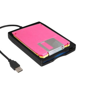휴대용 외장형 USB 3.5 FDD 리더기 플로피 디스크 드라이버 디스켓 보안 복사 옛날 자료 문서 복구