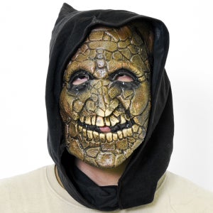 스톤 페이스 후드 가면 공포 엽기 고무가면 할로윈 파티 분장