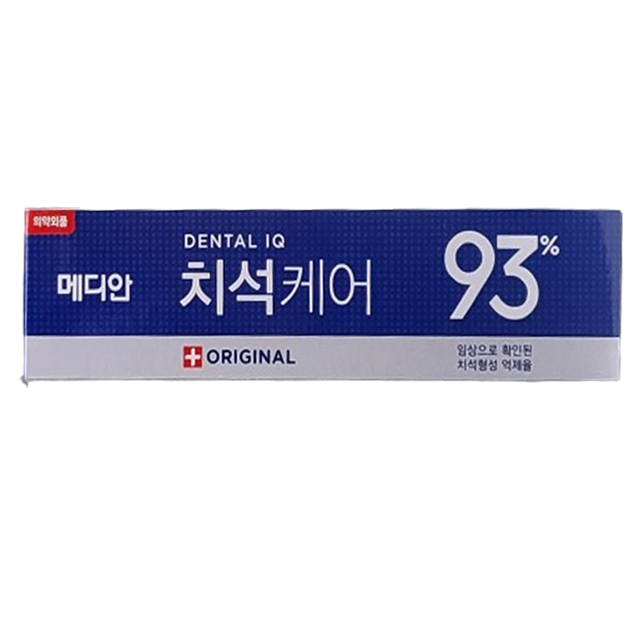 메디안 치석케어 화이트 93% 치약 120g