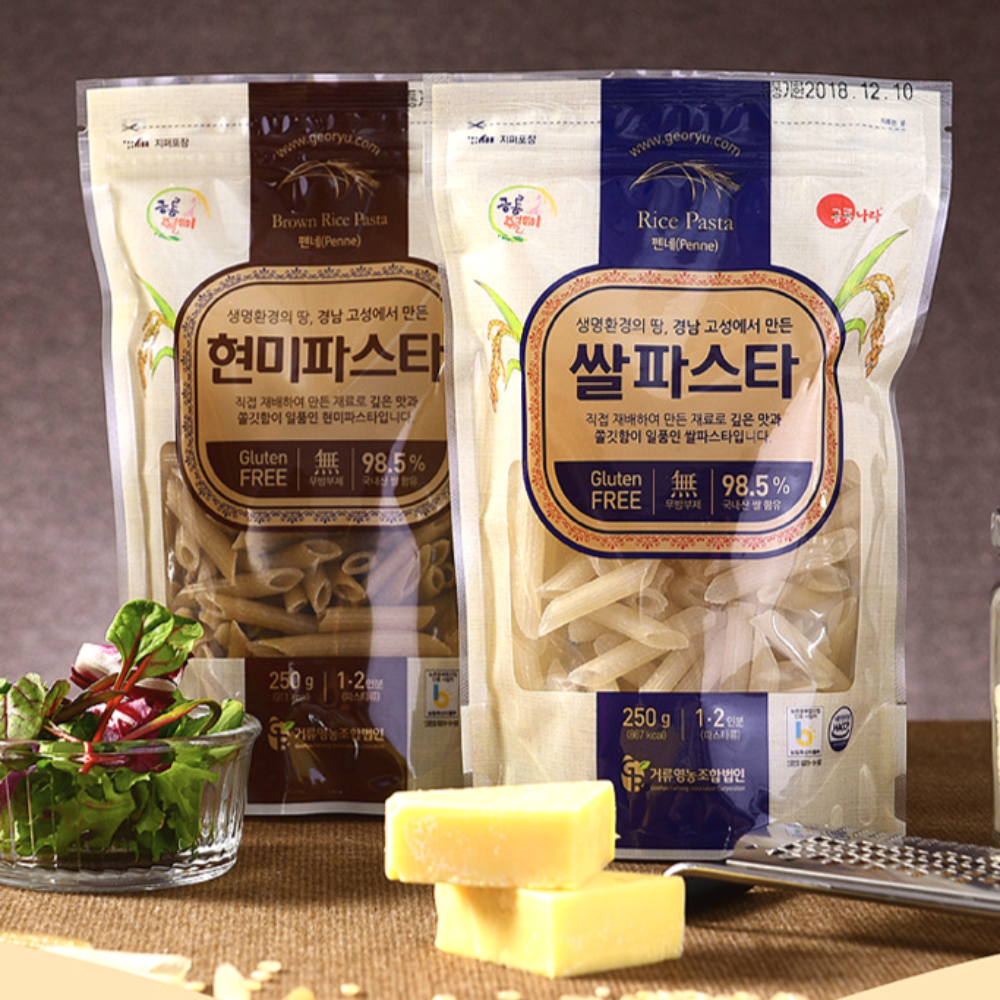 공룡별미 고성 쌀 현미파스타 펜네 글루텐프리