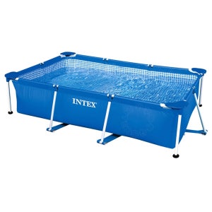 인텍스 프레임 풀장 28270 아이용 조립식 대형 패밀리 수영장 220x150cm
