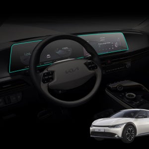EV6 튜닝 네비 필름 풀커버 HD 고투명 12.3인치