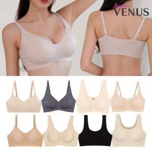 편한 스포츠 브라탑 수면 와이어리스 브라