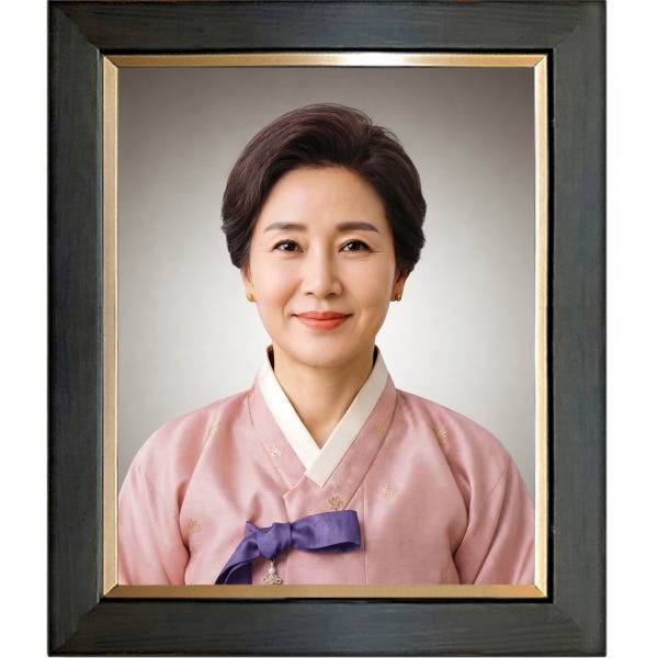 영정사진 액자제작 합성복원 심플액자