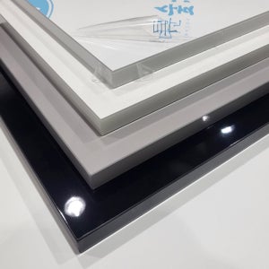 유광 하이그로시 40x100mm 싱크대 문 교체 광택 코팅합판 재단