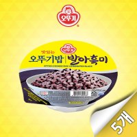 [오뚜기]오뚜기밥 발아흑미 210G x 5개