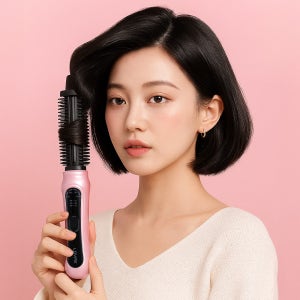 로페 오리지널 무선 충전식 휴대용 뿌리 볼륨 헤어 뽕고데기 LI-0089BP