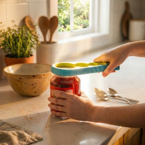 4구 만능 오프너 1+1 잼 병따개 다용도 캔따개