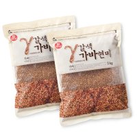 [두보식품] 갈색가바 현미 3kg 2봉 (국산)