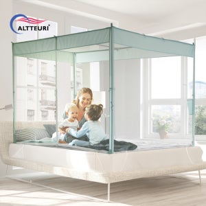 알뜨리 투인원 사각 침대 모기장