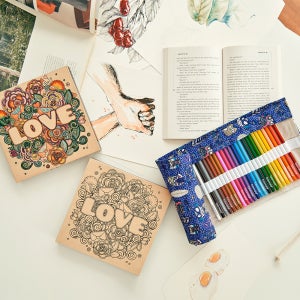 명화그리기 캔버스액자 실내장난감 드림아트 롤업컬러링세트