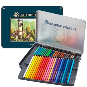 올드림-문화 넥스프로일반색연필 48색 컬러링북증정