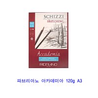 파브리아노 아카데미아스케치북 A3 120g 50매 /크로키북/드로잉북