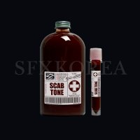 SFXKOREA/특수분장 액체피 EBA.인공피_Scab Ton(딱지,어두운갈색)_2oz(56ml)/특수분장재료 분장용품 분장재료 분장소품 촬영소품 가짜피 인조피 할로윈 좀비분장