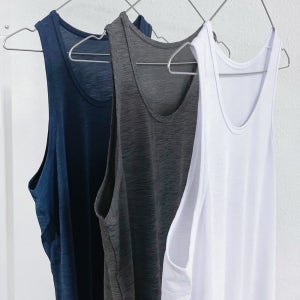 시원한 여름 인견런닝 기능성 고급 남자 민소매 인견 런닝셔츠