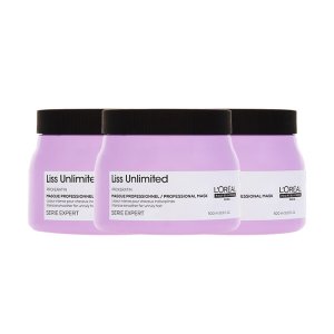 (묶음) 로레알 리스 언리미티드 마스크 500ml 3개