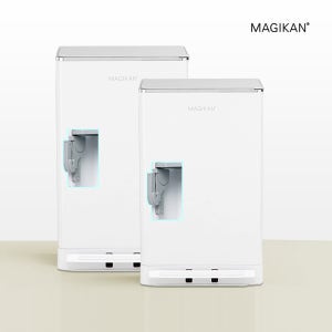 매직캔 오토실링 크롬히포II 21L-MH250WCRA 듀얼 오픈시스템 기본리필 속뚜껑 장착