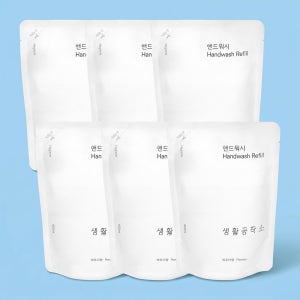 핸드워시 리필 손세정제 리필 6개