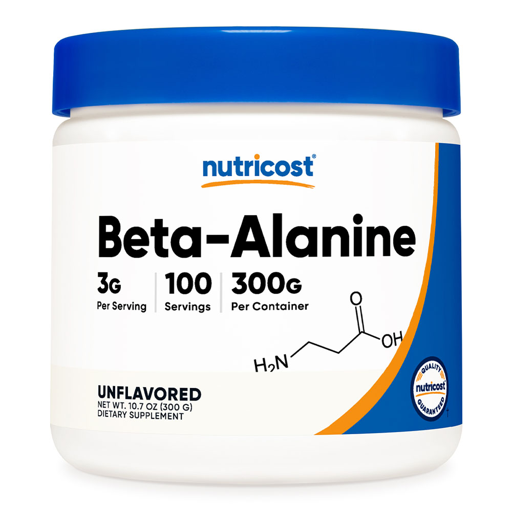 뉴트리코스트 <b>베타 알라닌</b> 파우더 분말 300g 100일분