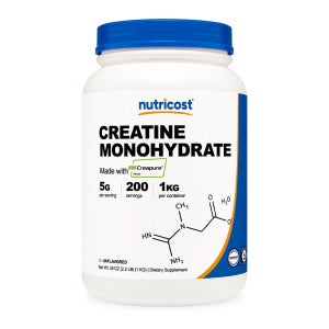 뉴트리코스트 모노하이드레이트 크레아틴 크레아퓨어 파우더 가루 1kg 200일분