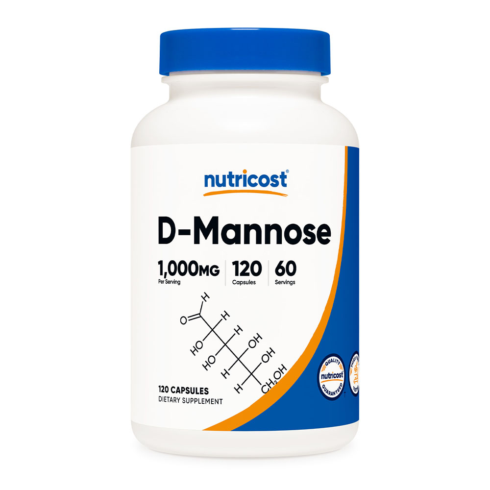 뉴트리코스트 디마노스 디<b>만노스</b> 1,000mg 120캡슐 60일분