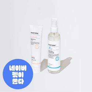 페토세라 강아지 고양이 저자극 크림 70ml+미스트 150ml 보습 케어 세트