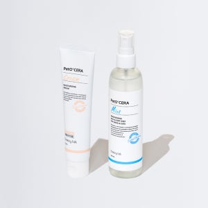 페토세라 강아지 고양이 저자극 크림 70ml+미스트 150ml 보습 케어 세트