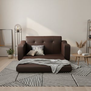 국내제작 레이나 3인용 쇼파베드 접이식 저상형 좌식 침대