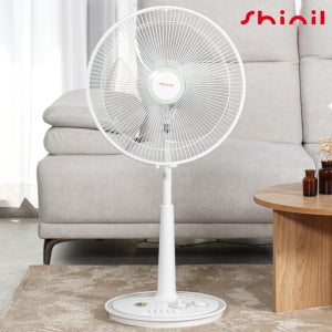 [26년형 국산] 신일선풍기 국산 초미풍 가정용 거실 저소음 스탠드 40cm(16인치) 라이트그린